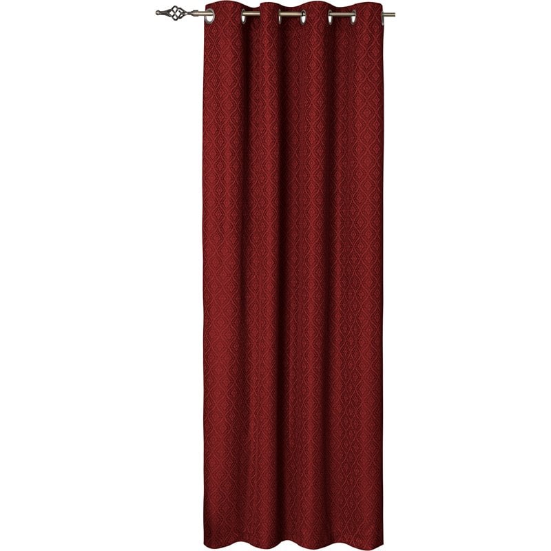 Safdie & Co. Wrinkle Free Curtain Foulard Room Darkening 84