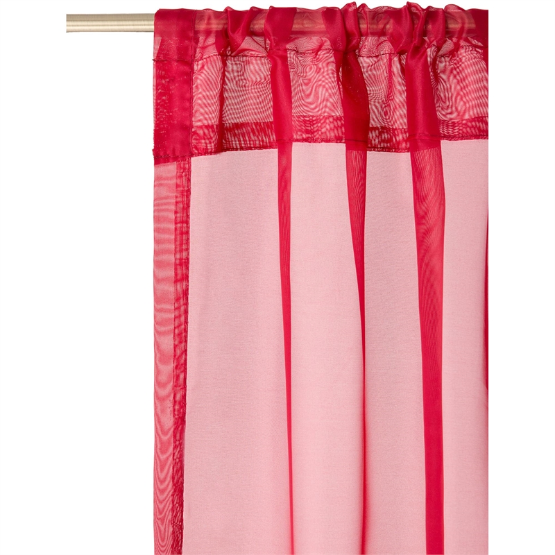 Safdie & Co. Wrinkle Free Curtain Sheer 86
