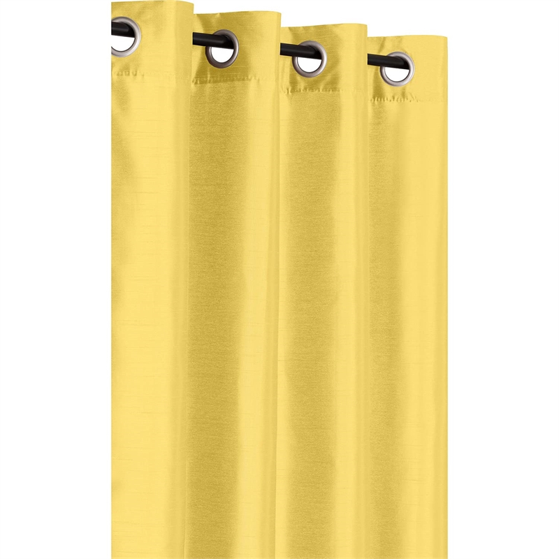 Safdie & Co. Wrinkle Free Curtain Silk Look 86