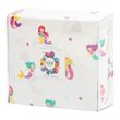 Safdie & Co. 3-piece Modern Polyester Mermaid Twin Sheet Set in White