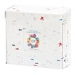 Safdie & Co. 3-piece Modern Polyester Underwater Twin Sheet Set in White