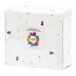Safdie & Co. 3-piece Modern Polyester Space Twin Sheet Set in White