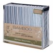 Safdie & Co. 4-piece Polyester Ombre Stripe Queen Sheet Set in Blue Navy Combo