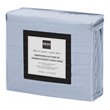 Safdie & Co. 4-piece Modern Polyester Solid Double Sheet Set in Light Blue