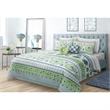 Safdie & Co. 2-piece Polyester Hayley Twin Quilt Set in Multi-Color