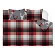 Safdie & Co. 3-piece Classic Plaid Double Queen Quilt Set in Multi-Color