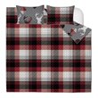 Safdie & Co. 3-piece Classic Plaid Double Queen Quilt Set in Multi-Color