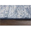 Encore 8' x 10' Traditional Over dye Blue/Gray/Rust/Blue Power-Loomed Area Rug