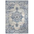 Encore 8' x 10' Traditional Medallion Blue/Gray/Rust/Blue Power-Loom Area Rug