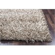 Kempton 5' x 7' Solid Khaki/Ivory Tufted Area Rug
