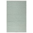 Twist 5' x 8' Chevron Green Off White Hand Woven Area Rug