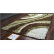 Kempton 8' x 10' Stripe Multi/Ivory Tufted Area Rug