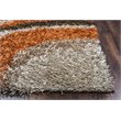 Kempton 8' x 10' Stripe Multi/Ivory Tufted Area Rug