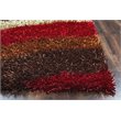 Kempton 6' x 9' Stripe Multi/Ivory Tufted Area Rug