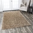 Kempton 8' x 10' Solid Tan/Ivory Tufted Area Rug