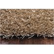 Kempton 5' x 7' Solid Tan/Ivory Tufted Area Rug