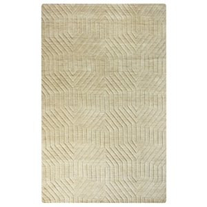 Technique 2'6&quot x 8' Solid Tan Hand Loomed Area Rug