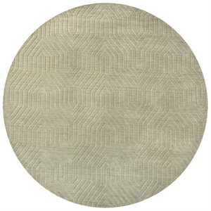 technique solid tan hand loomed area rug