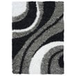 Kempton 9' x 12' Stripe Multi/Ivory Tufted Area Rug