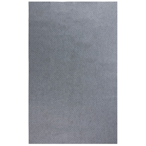 rizzy home premium gray synthetic fabric rug pad 4' x 6'