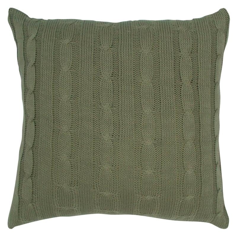 Rizzy Home Cable Knit 18