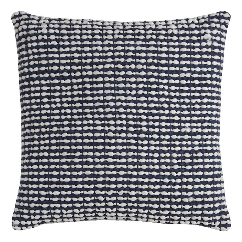 Two Decorative Pillows Soft Blue Pillow Cover Striped Pillow Cover