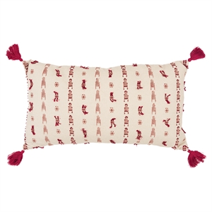 Rizzy Home Geometric 14&quot x 26&quot Cotton Pillow Cover in Natural