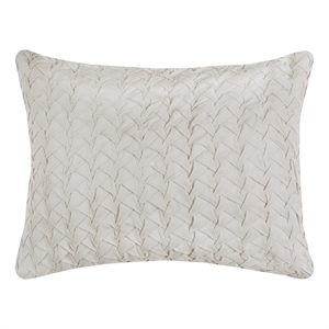 Rizzy Home Carly 20&quot x 36&quot Cotton King Sham in Natural