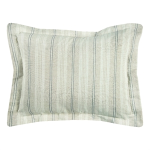 Rizzy Home Stripe Adeline 20&quot x 26&quot Linen Standard Sham in Natural