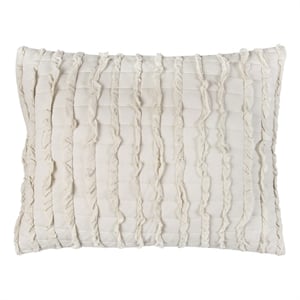 Rizzy Home Annalise 20&quot x 26&quot Cotton Standard Sham in Light Blush