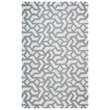 Alora Decor Berlin 8' x 10' Off White Gray Rust Blue Hand-Tufted Area Rug