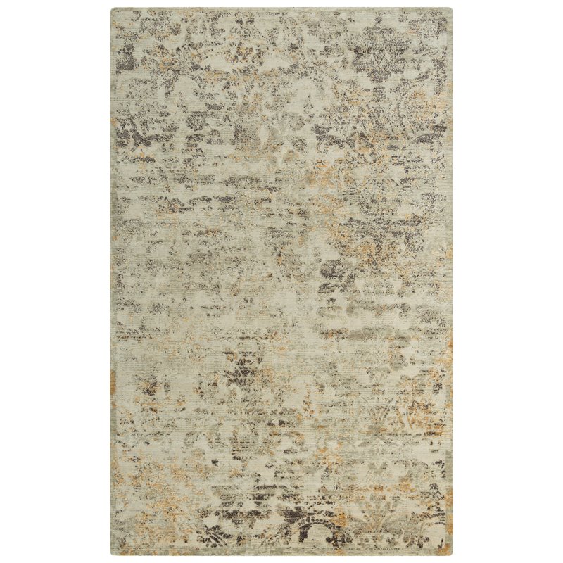 Alora Decor Alure 5' x 8' Abstract Beige/Copper/Brown Hybrid Area Rug