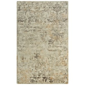 Alora Decor Alure 5' x 8' Abstract Beige/Copper/Brown Hybrid Area Rug