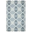 Alora Decor Berlin 8' x 10' Trellis Blue/Gray/Rust/Blue Hand-Tufted Area Rug