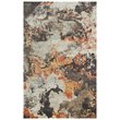 Alora Decor Alure 5' x 8' Abstract Brown/Copper/Beige Hybrid Area Rug