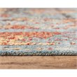 Alora Decor Alure 5' x 8' Abstract Blue/Copper/Beige Hybrid Area Rug