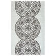 Alora Decor Charming 5' x 8' Medallion Grey/Gray/Rust/Blue Hand-Tufted Area Rug