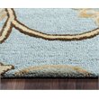 Alora Decor Charming 5' x 8' Floral Blue/Gray/Rust/Blue Hand-Tufted Area Rug