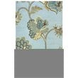 Alora Decor Charming 5' x 8' Floral Blue/Gray/Rust/Blue Hand-Tufted Area Rug