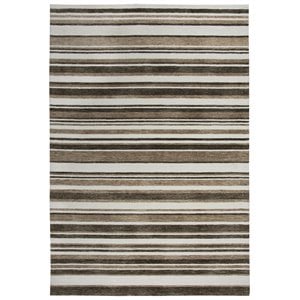 Alora Decor Bermuda 8'6&quotx11'6&quot Stripe Beige/Brown/Ivory Hand-Tufted Area Rug