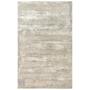 Alora Decor Aurora 8' x 10' Abstract Brown/Beige/Brown/Beige Hybrid Area Rug
