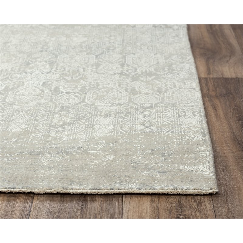 Alora Decor Aurora 10' x 13' Classic/Updated Gray/Taupe Hybrid Area Rug