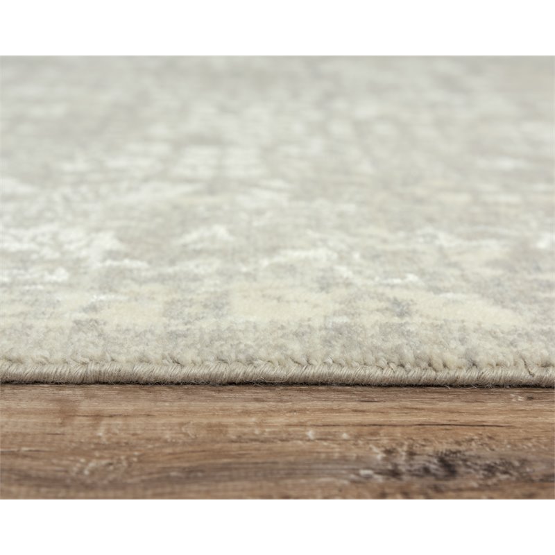 Alora Decor Aurora 8' x 10' Classic/Updated Gray/Beige Hybrid Area Rug