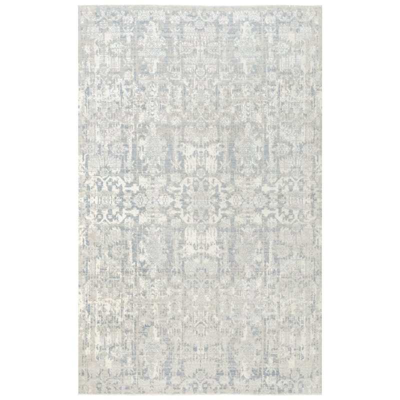 Alora Decor Aurora 9' x 12' Classic/Updated Gray/White Hybrid Area Rug