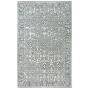 Alora Decor Aurora 9' x 12' Classic/Updated Gray/Ivory Hybrid Area Rug
