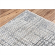 Alora Decor Aurora 5' x 8' Abstract Gray/Beige Hybrid Area Rug