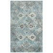 Alora Decor Alure 8' x 10' Classical Blue/Beige/Apricot Hybrid Area Rug