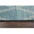 Alora Decor Ascension 8' x11' Ombre/Lattice Teal/Gray/Rust/Blue Area Rug