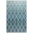 Alora Decor Ascension 8' x11' Ombre/Lattice Teal/Gray/Rust/Blue Area Rug