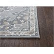 Alora Decor Cascade 8' x 10' Medallion Gray/Lt. Gray/Dk Beige/Blue Gray Area Rug